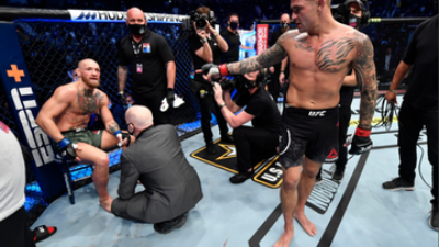 Bukan Cuma Kalah, Kaki McGregor Patah