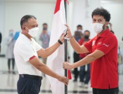 Menpora Berangkatkan Tim Sepakbola U-12 ke Gothia Cup 2022 di Swedia